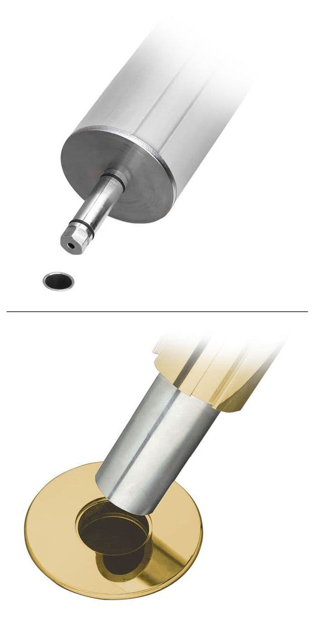 Removable Retractable Belt Stanchions two