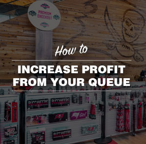 How to Use Merchandising Fixtures to Increase Profit From Your Checkout Queue