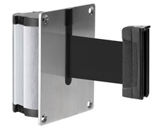 Recessed Wall-Mounted Retractable Belt Barrier