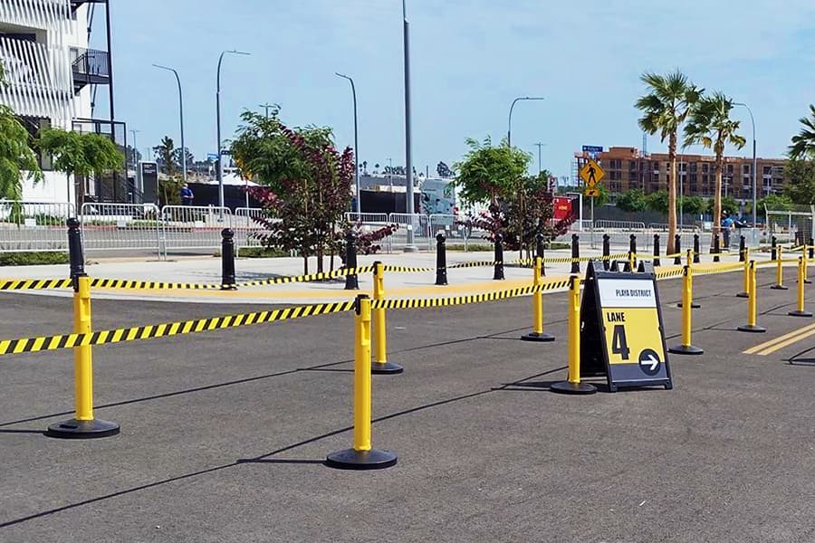 Super Bowl-Sized Crowds: A Day in the Life of Stadium Queuing Systems