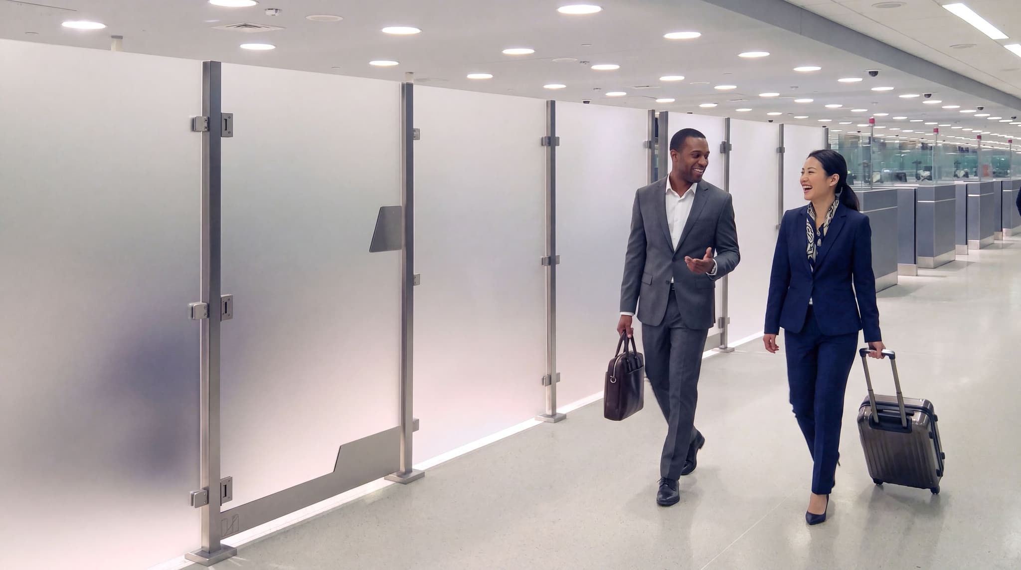 Architectural Partition Walls Airport Terminal
