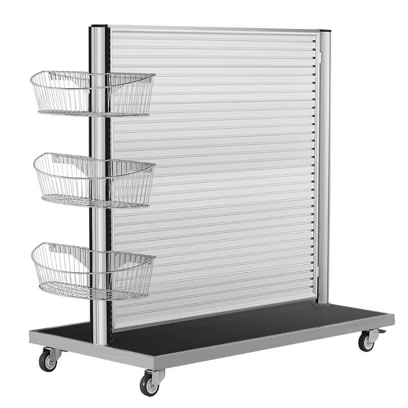 Wire Basket End Cap Display