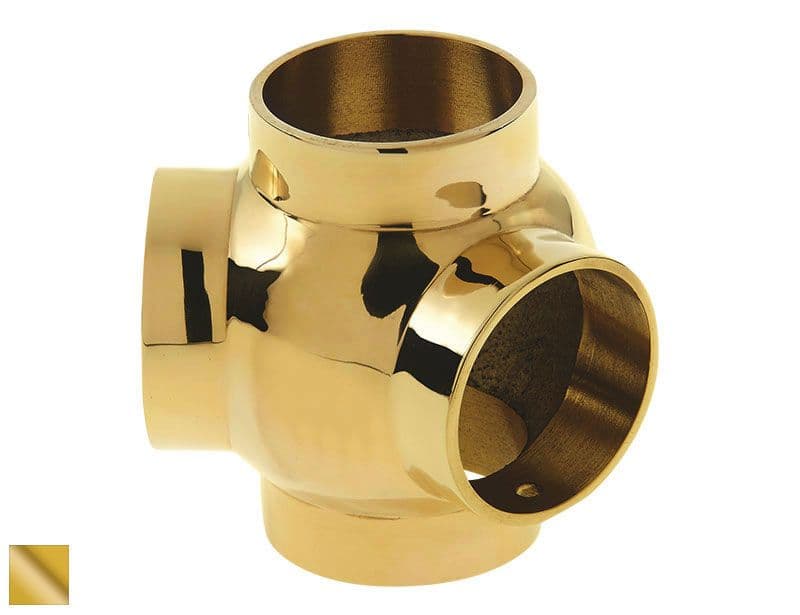 Ball 135° Side Outlet Tee for 1.5-Inch OD Tubing