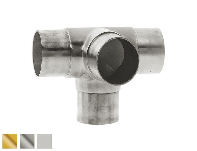 90° Flush "X" Elbow for 2-Inch OD Tubing