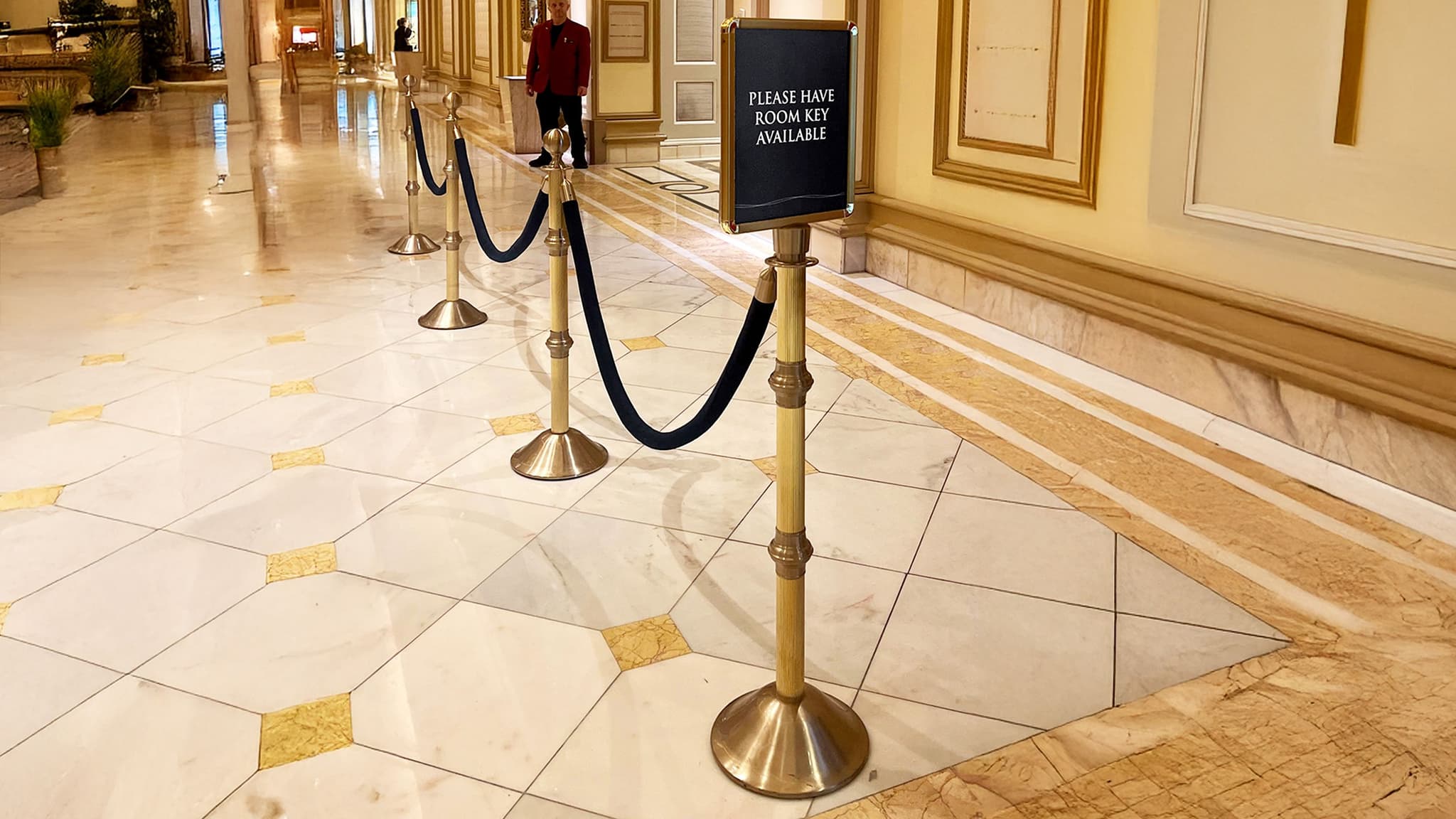 Post and Rope Stanchions