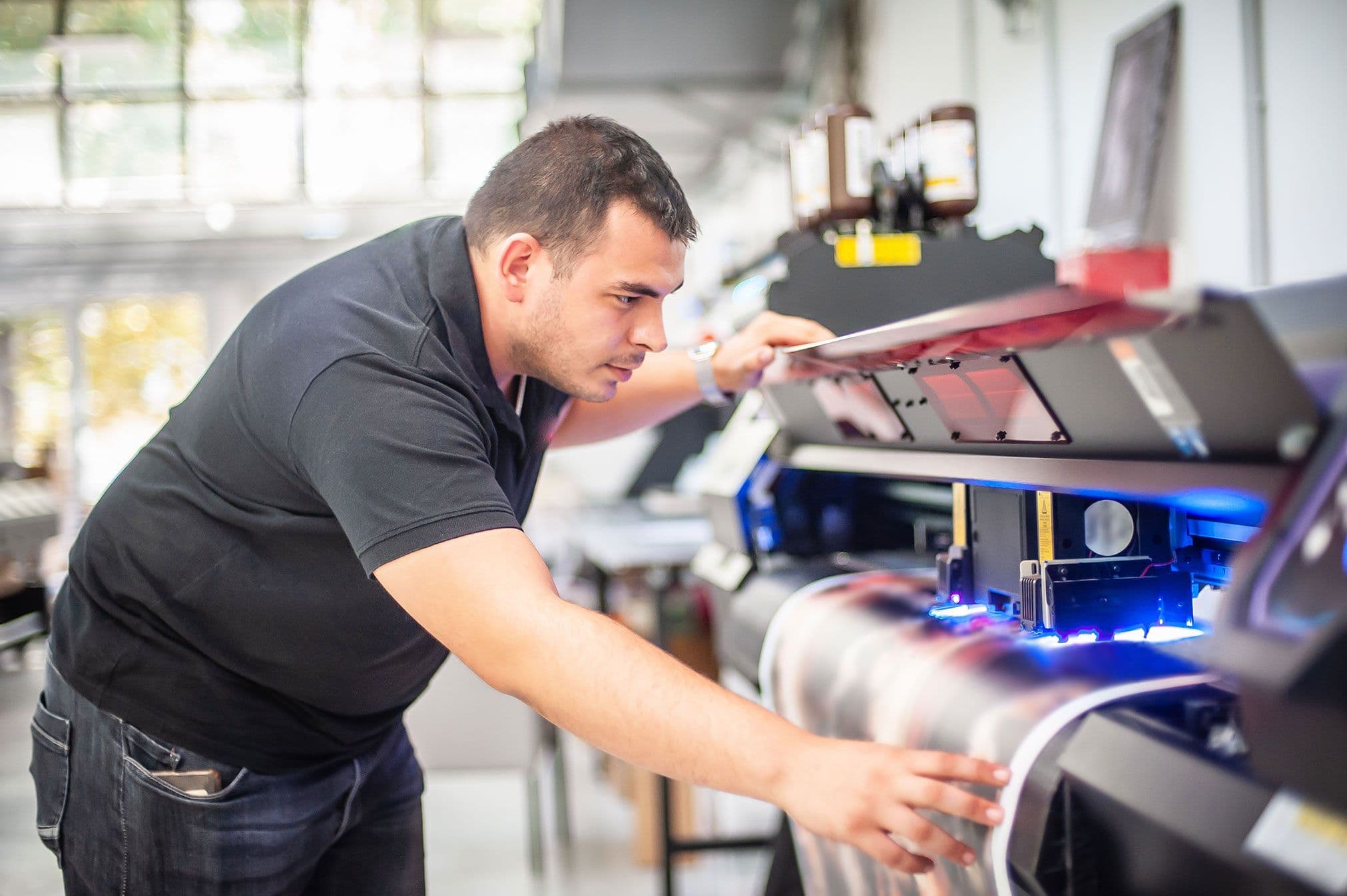 custom printing in house
