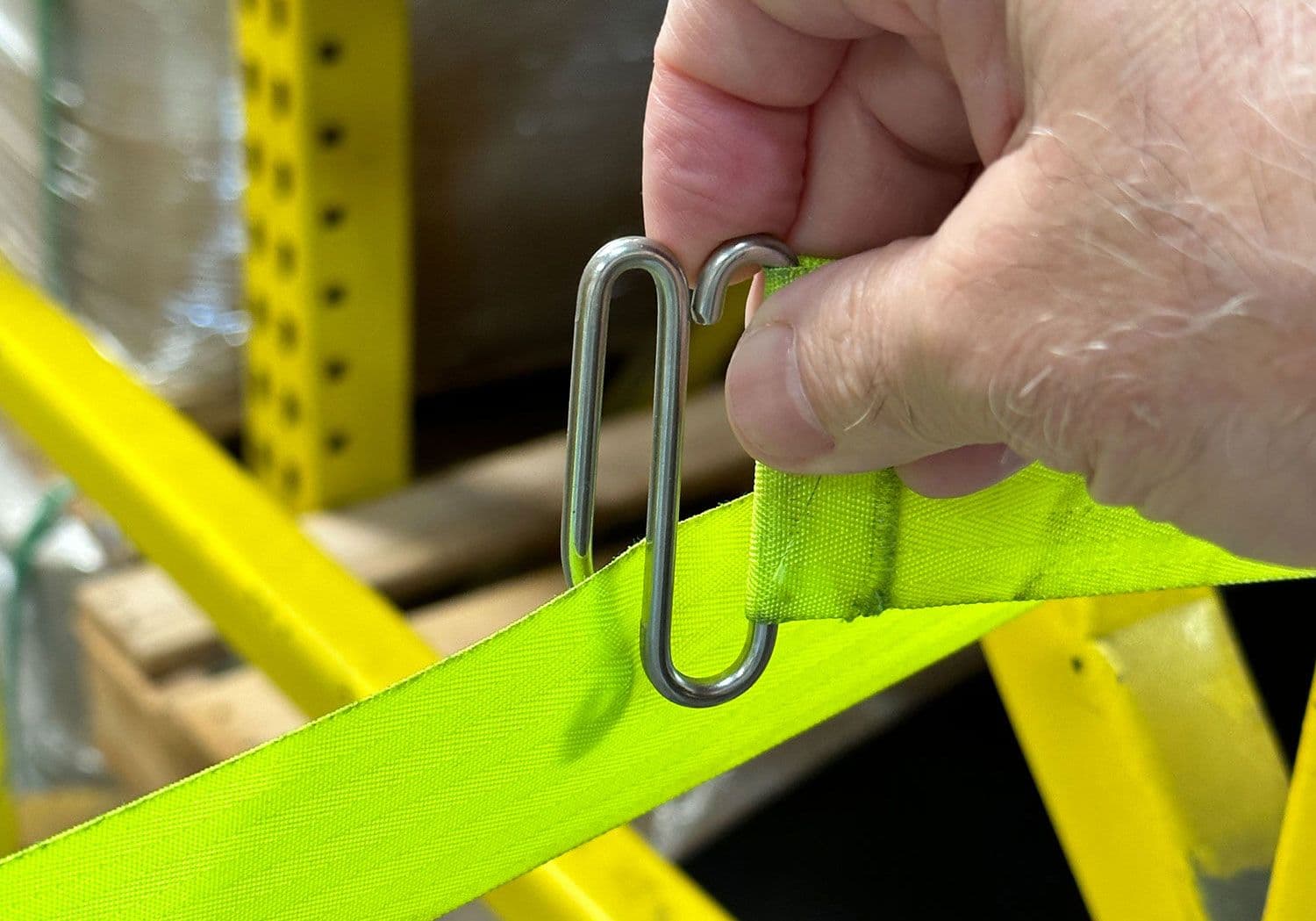 S-Hook belt end connect