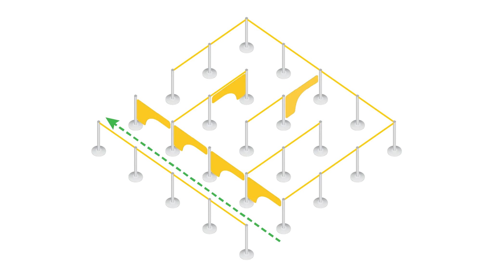 Low Traffic Queue Layout