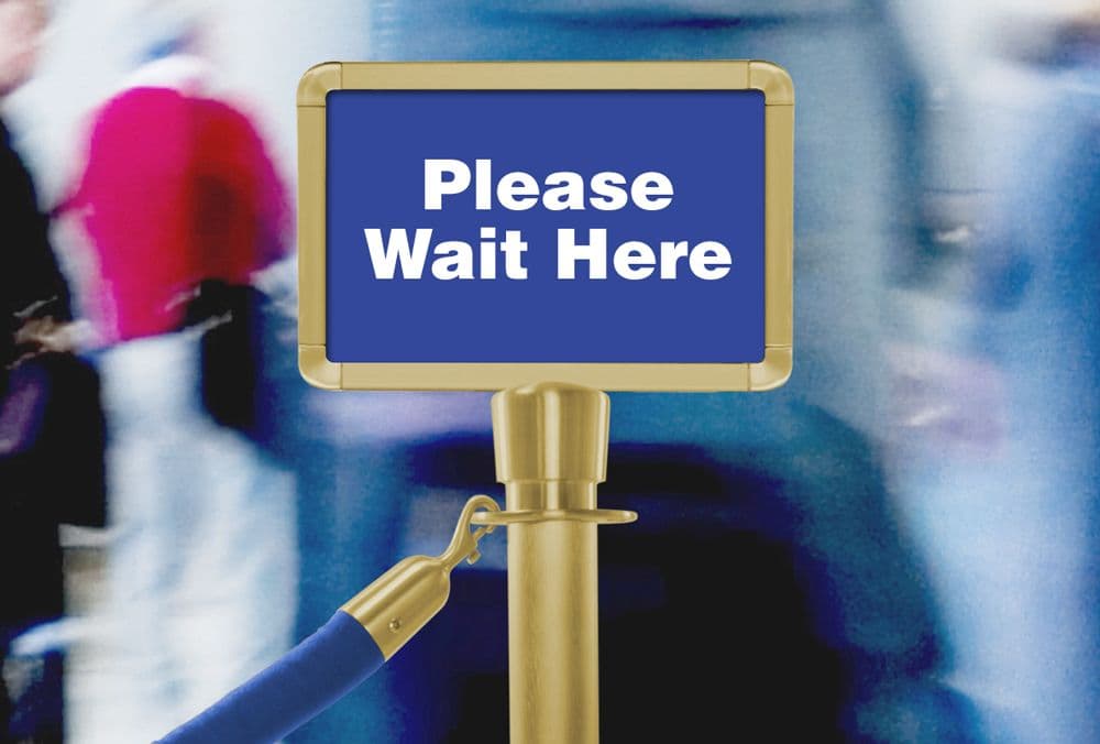 Traditional Post-Top Stanchion Sign