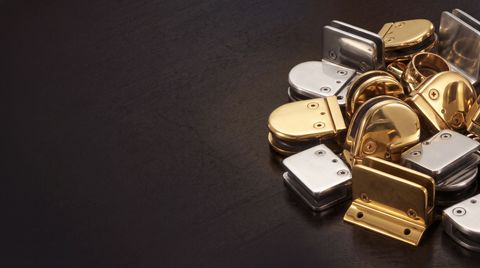 Glass grips for glass railing systems