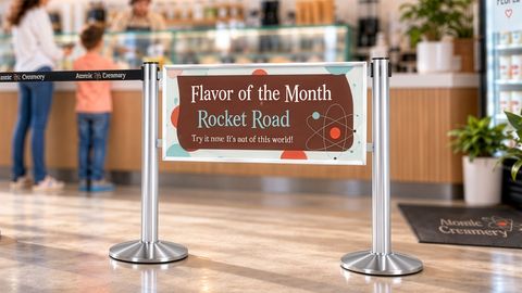 slim frame signs