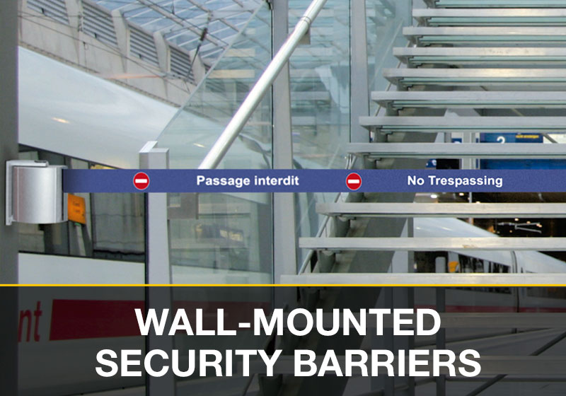 Wall-Mounted Security Barriers