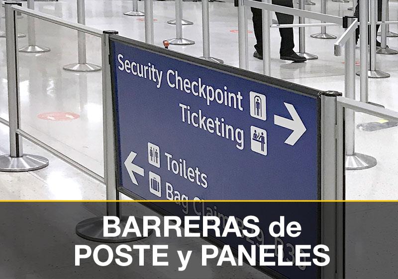 Post and Panel Barriers