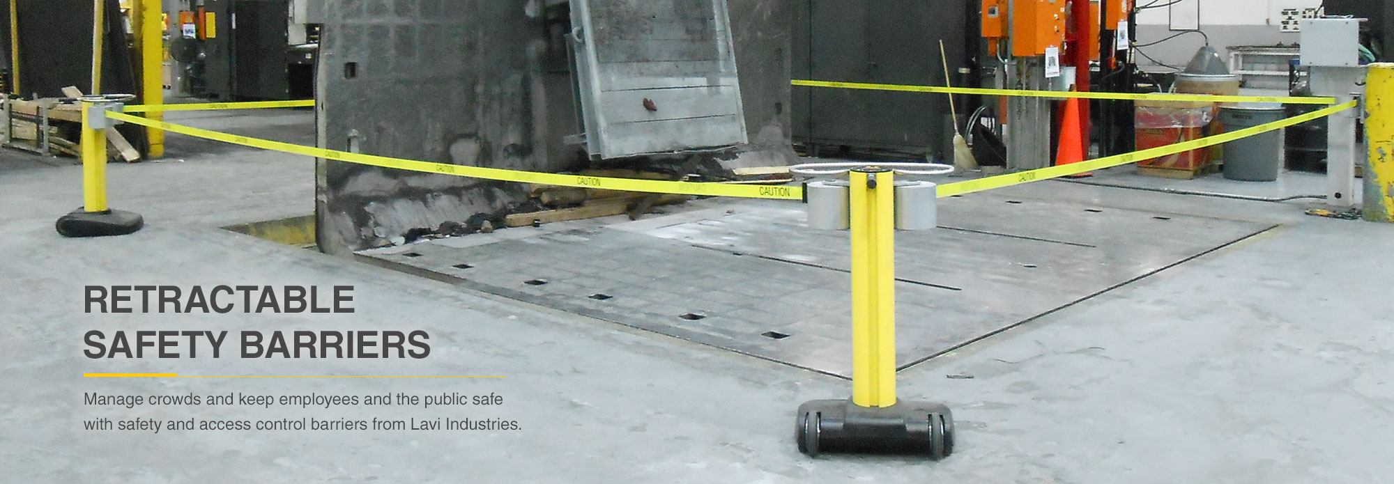 Retractable Belt Safety Barriers and Access Control Solutions