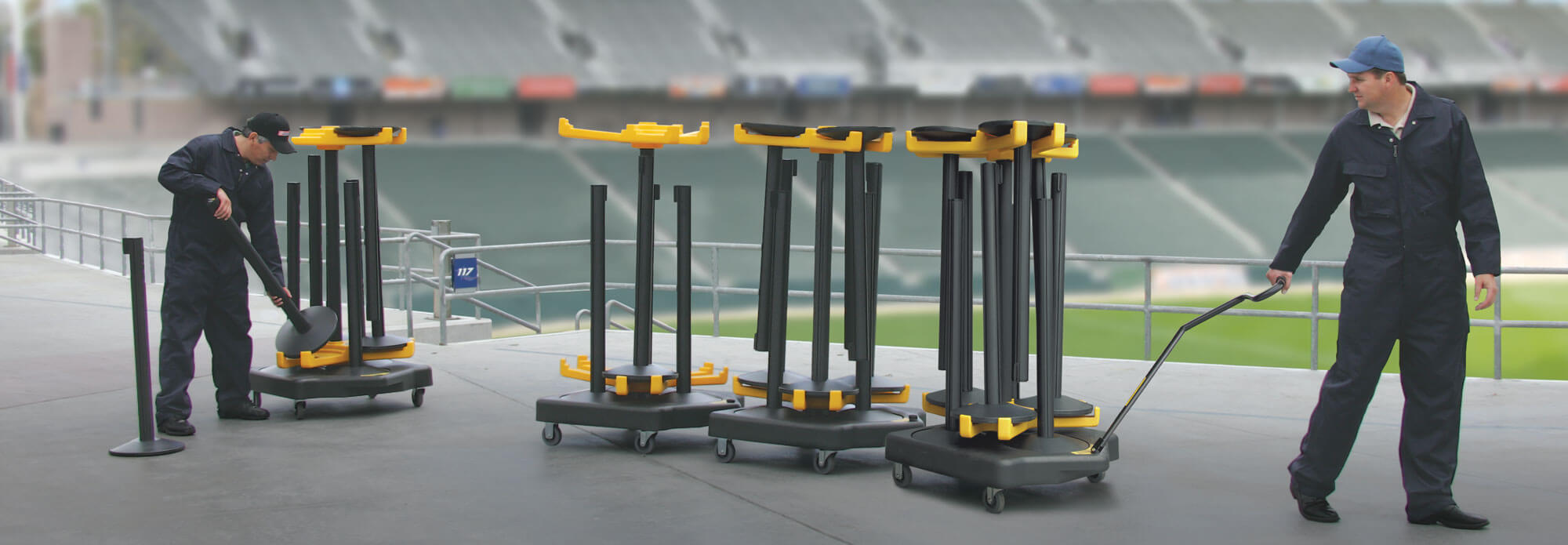 Stanchion Transport Carts