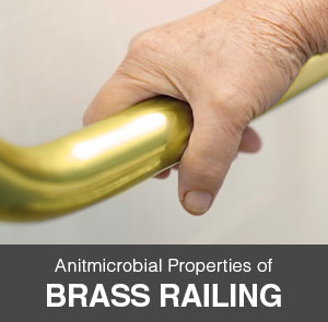 Antimicrobial Properties of Brass Railing