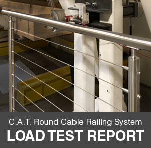 Load Test Report - C.A.T. Round Cable Railing