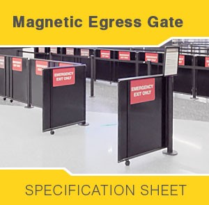 Magnetic Egress Gate