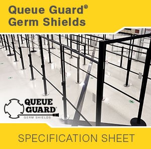 Queue Guard Germ Shields Spec Sheet