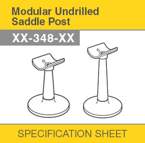 Modular Undrilled Saddle Post
