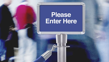 Traditional Post Sign Stands