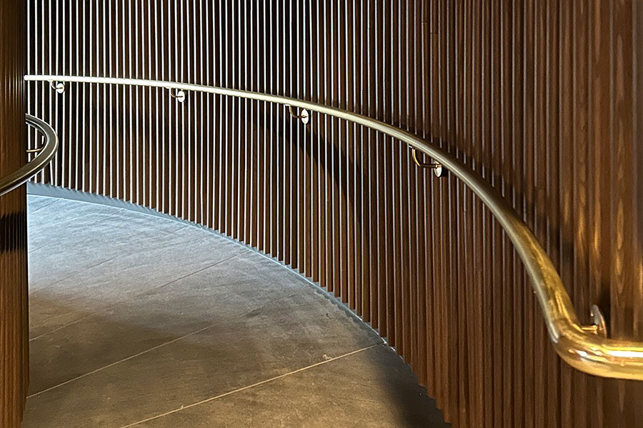 Brass Handrail