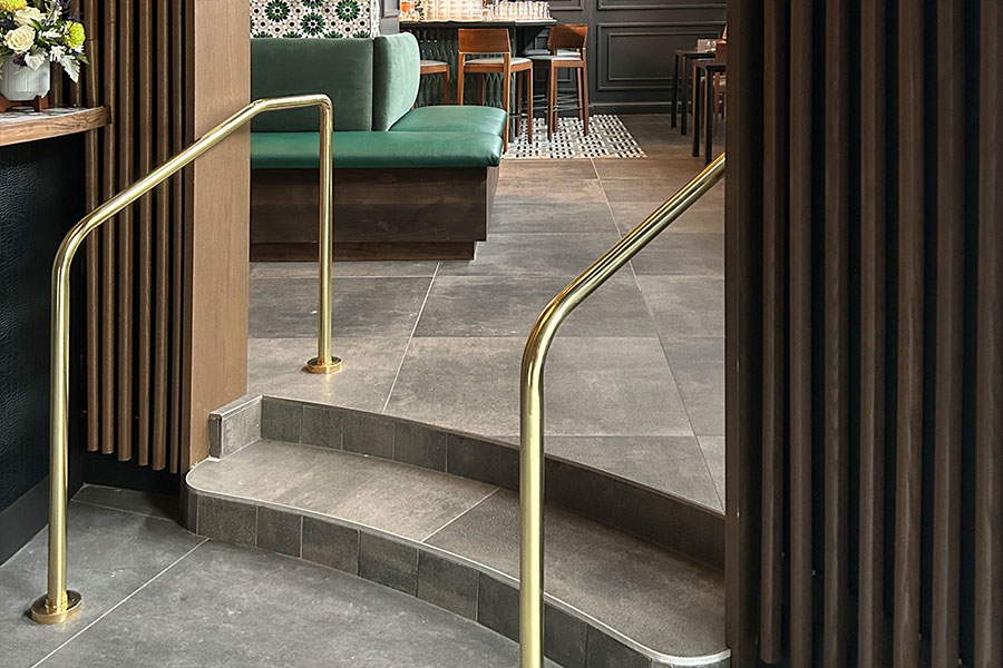 Restaurant Handrail