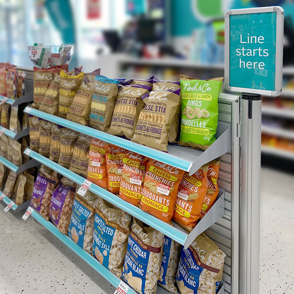 Gondola Shelving at Rexall Drugs