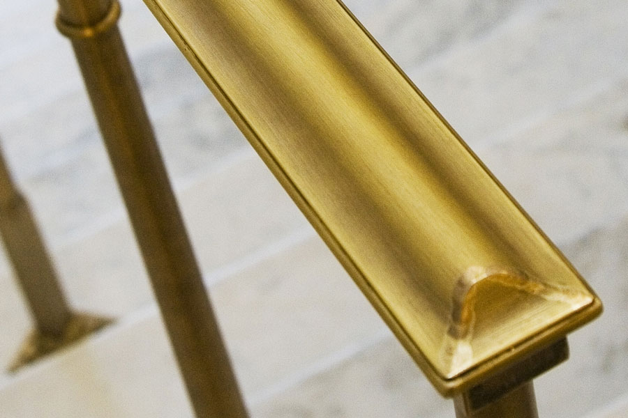 Brass Cap Rail