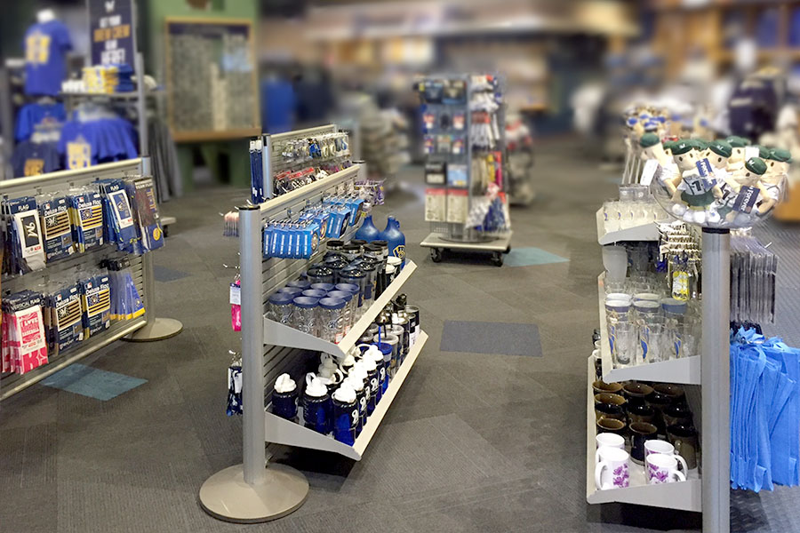 Checkout Queue Merchandising Fixtures