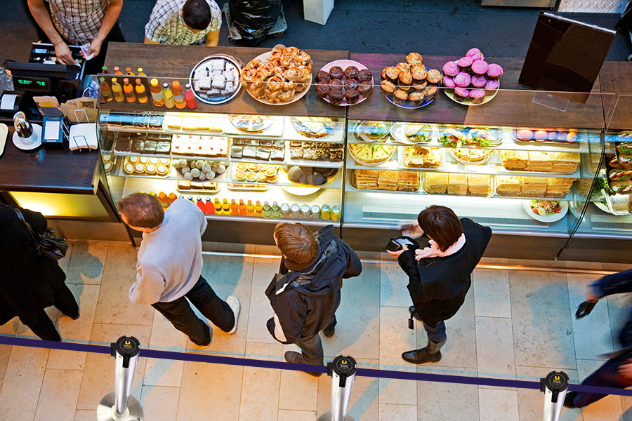 Stadium Concession Queues