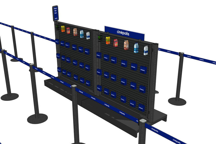 Retail mobile gondolas