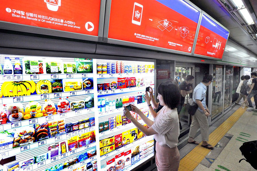 Tesco's Virtual Grocery Store