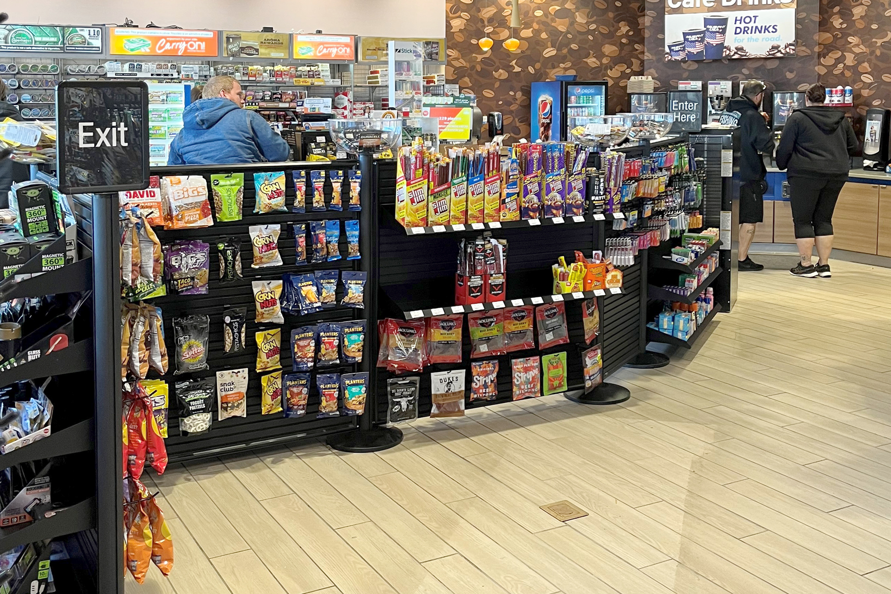 c-store checkout queue