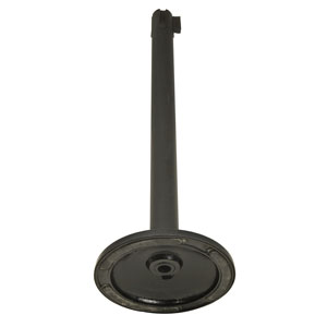 Cast-iron stanchion base won't crumble