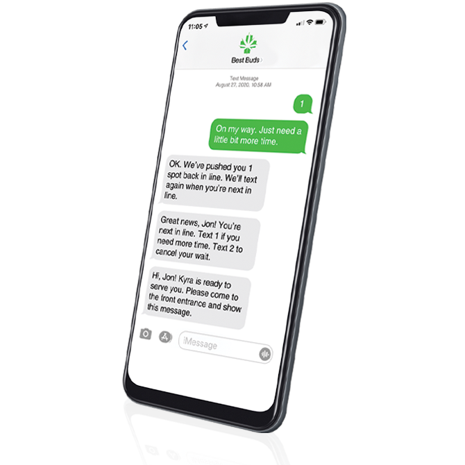 iPhone Qtrac VR