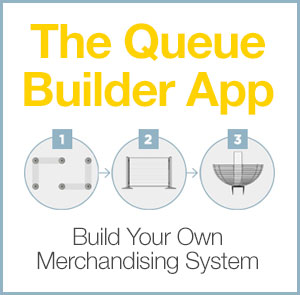 NeXtrac In-Queue Merchandising Queue Builder