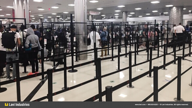 Airport,Government,Barriers,Queuing,Security,SocialDistancing,MagneticBase,Stanchions,QueueGuard