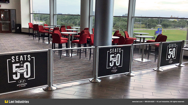 Entertainment,Hospitality,Barriers,Signage,HingedFramePanels,Stanchions