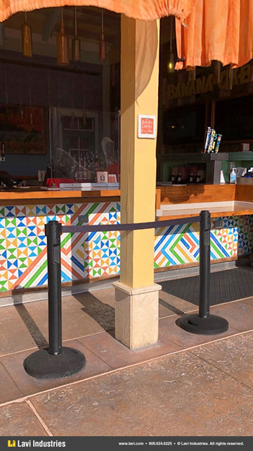 AmusementPark,Hospitality,Retail,Barriers,Queuing,Security,SocialDistancing,Stanchions