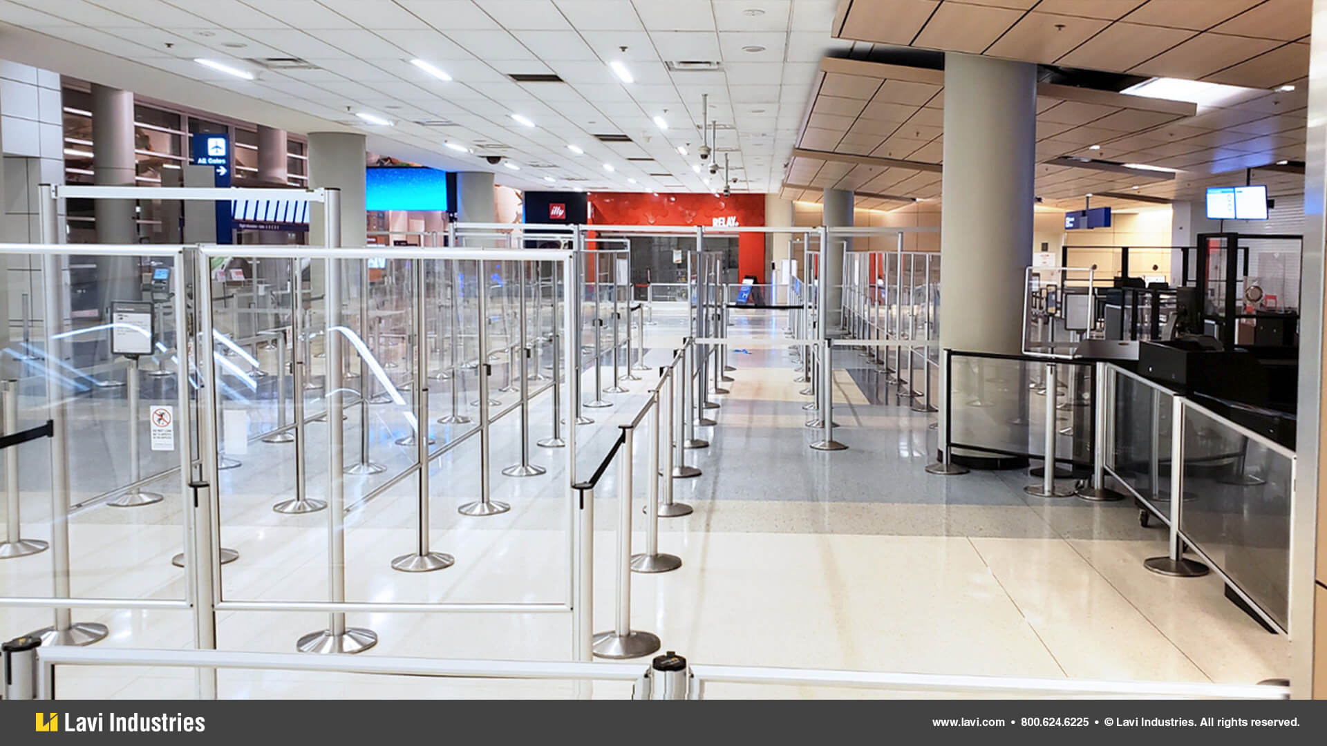 Airport,Government,Barriers,Queuing,SocialDistancing,RigidRail,Stanchions,QueueGuard