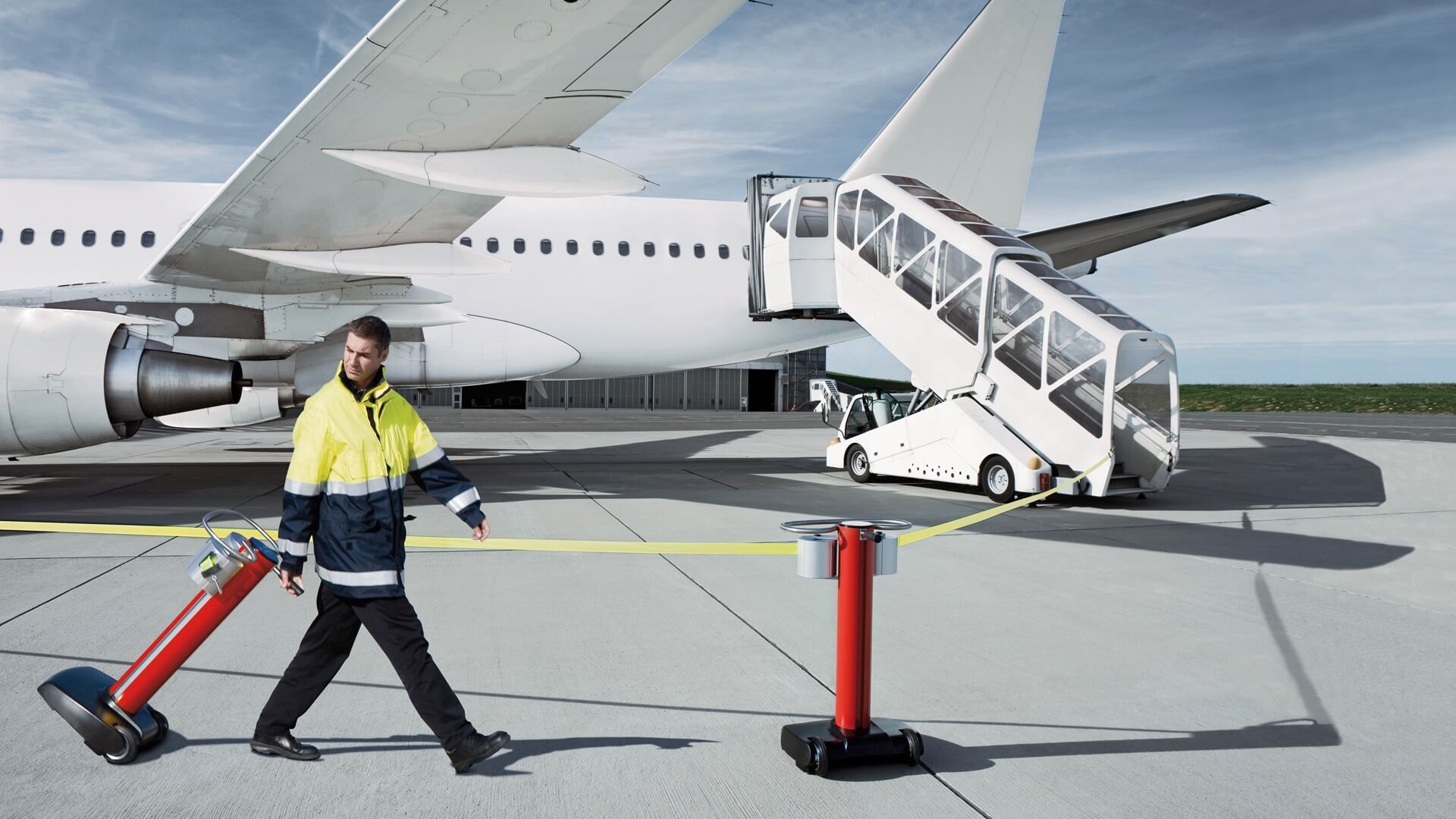 Airport,JetTrac,Security,Barriers