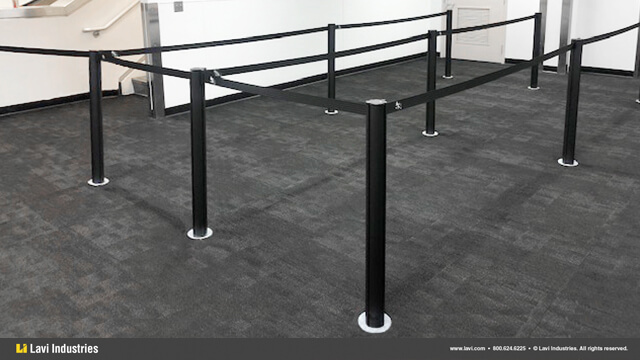 Airport,Queuing,Security,BreakawayBeltStanchions,Stanchions,MagneticBase