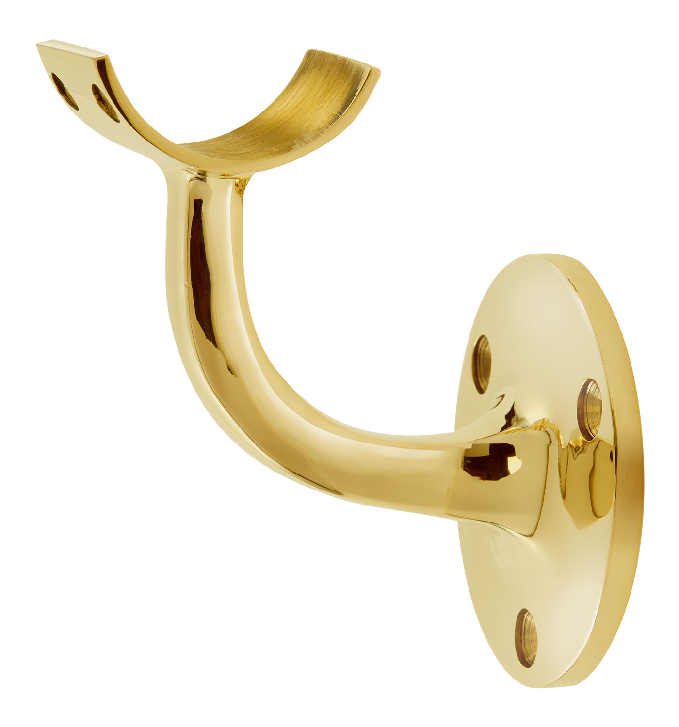 Deluxe Brass Handrail Bracket