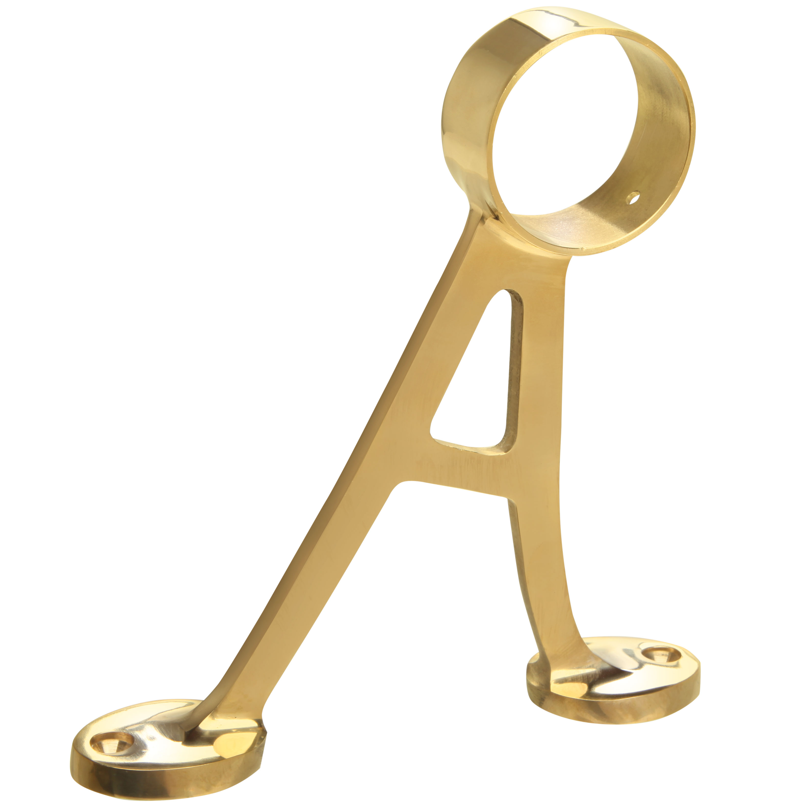 Floor Mount Footrail Bracket for 2-inch OD Tubing