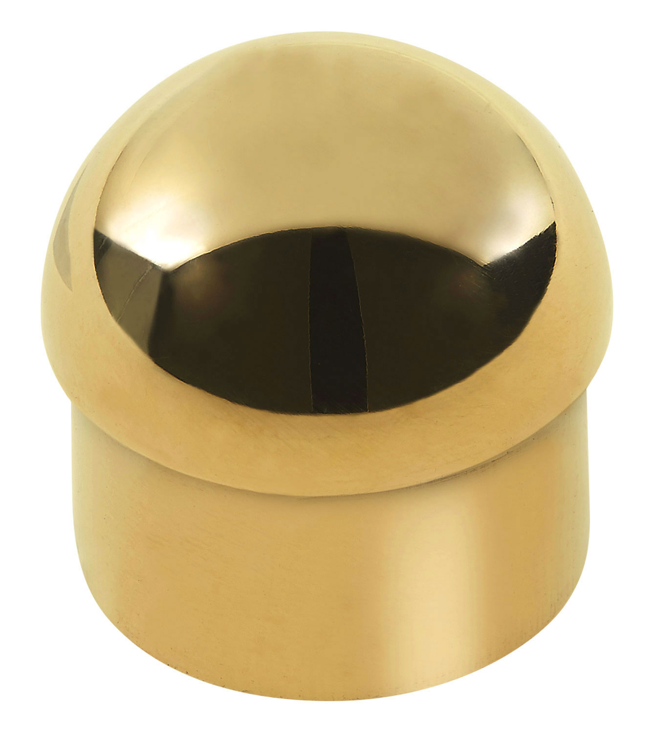 Rounded End Cap for 1inch Brass Tubing