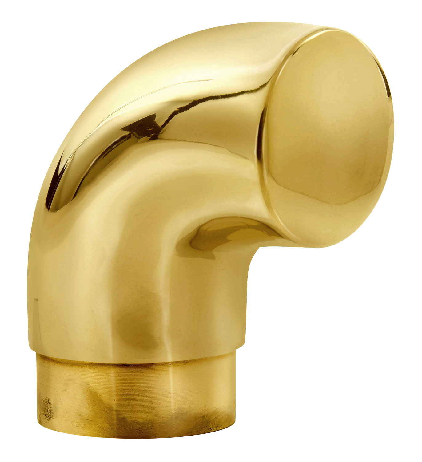 Radius Wall Return for 2-inch OD Tubing