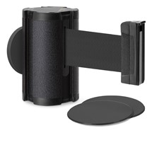 Glass/Surface Mount Retractable Belt Safety Barrier