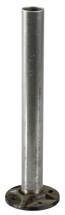 Steel Flange with Post Insert for 1.5-inch OD Tubing