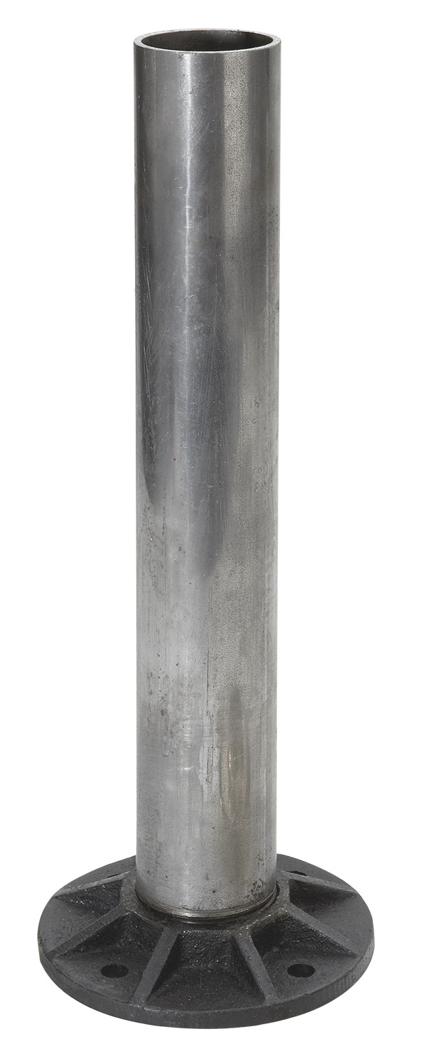 Steel Flange with Post Insert for 2-inch OD Tubing